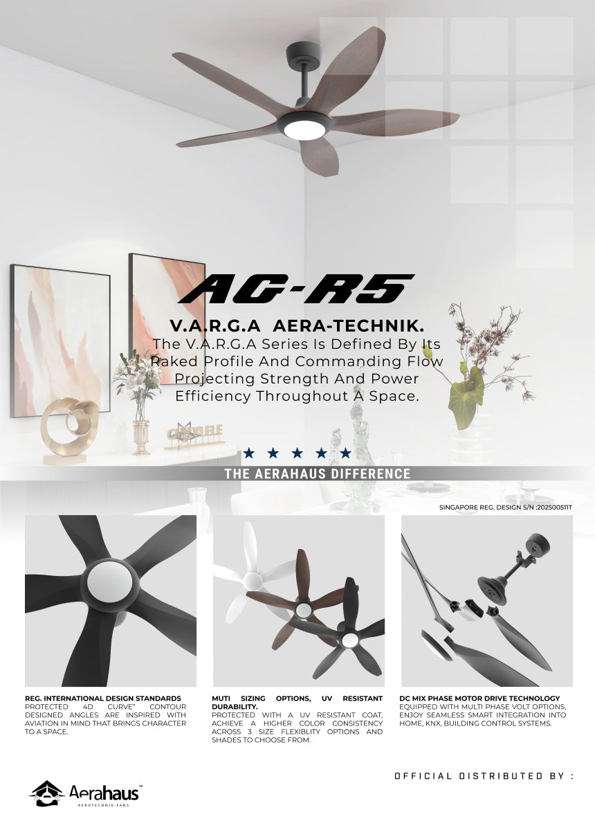 AG-R5 Aerahaus Technik DC 천장 선풍기