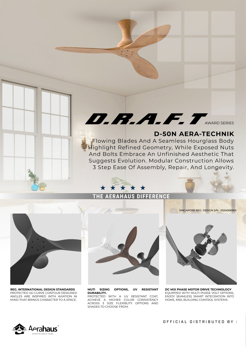 SL-T4 Aerahaus Technik DC 천장 선풍기