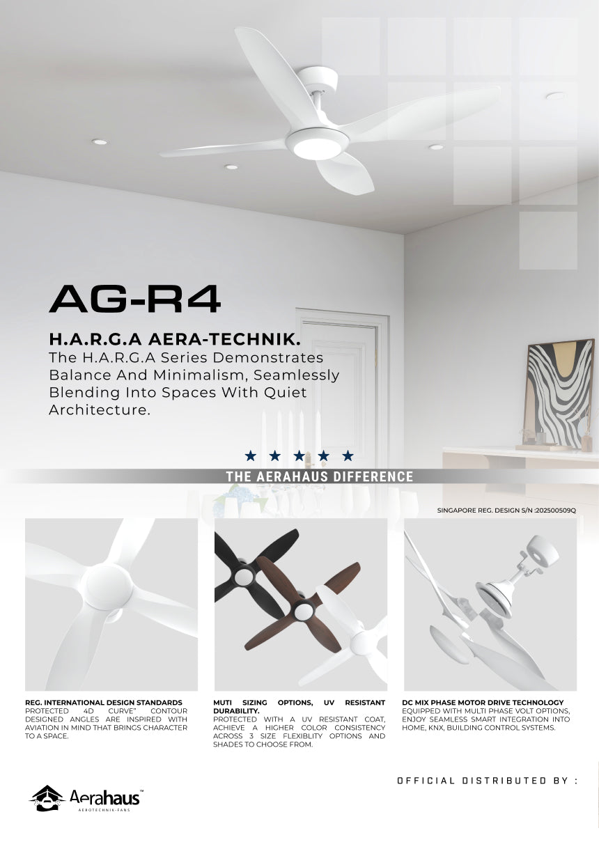 AG-R4 Aerahaus Technik DC 천장 선풍기
