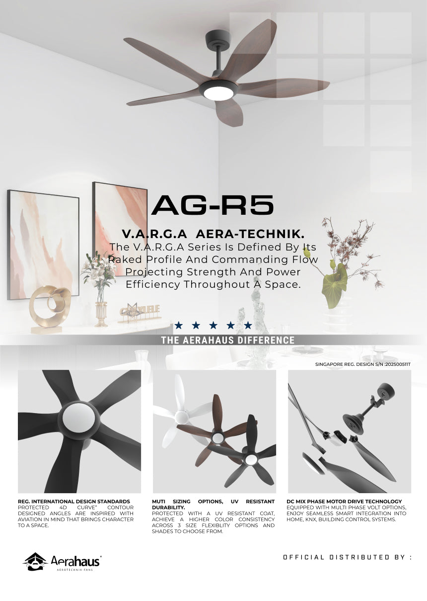 AG-R5 Aerahaus Technik DC 천장 선풍기