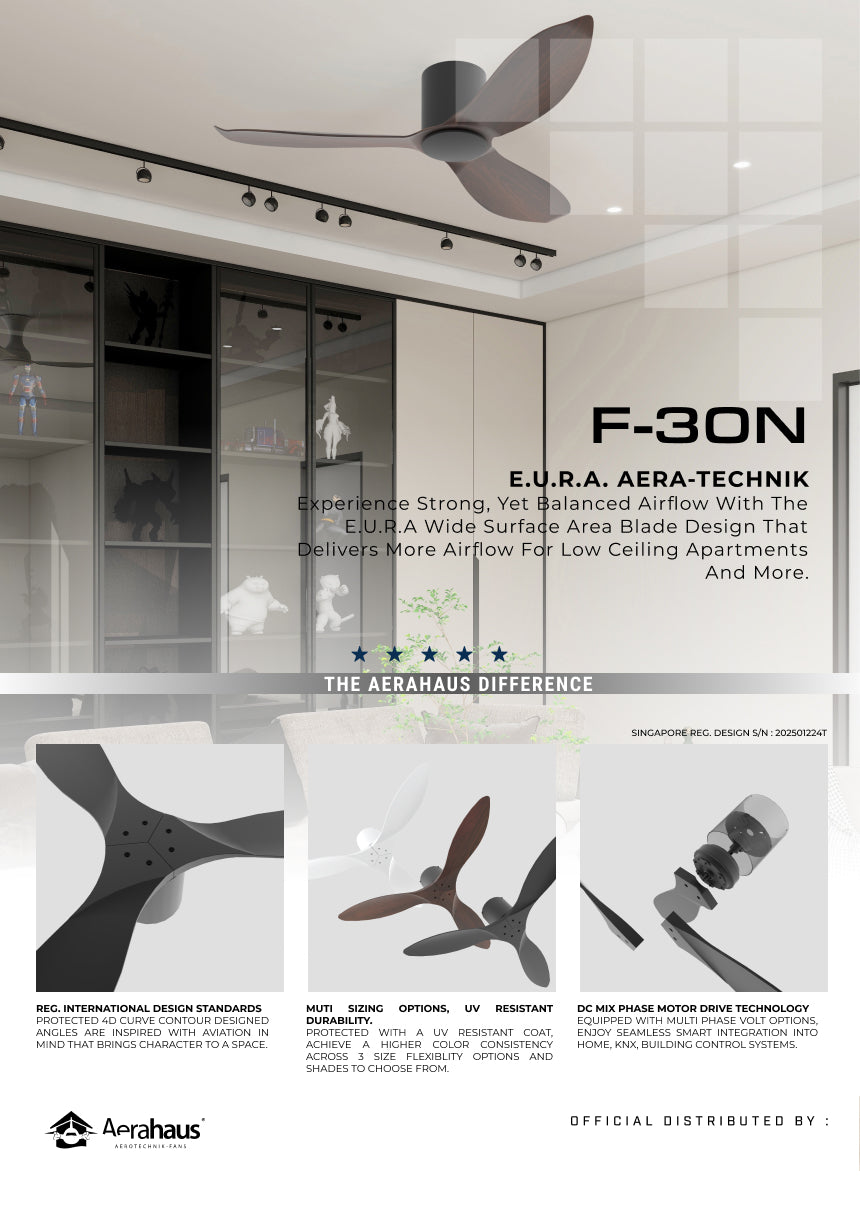 F-30N 에어라하우스 테크닉 DC 천장 선풍기